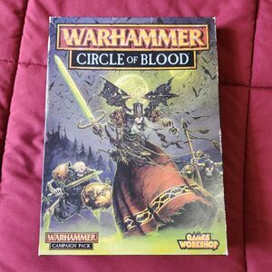 GW Warhammer Fantasy Warhammer - CIRCLE OF BLOOD UNPUNCHED VF RARE
